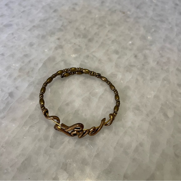 Love Gold Alex and Ani Bracelet - Picture 3 of 3